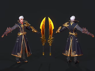 Warrior Samurai 3d model