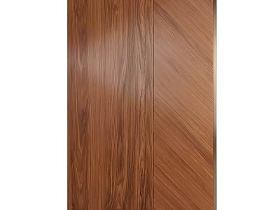Natural Wooden Wall Decor With Mixed Grain Patterns And Warm Brown Texture 3d model