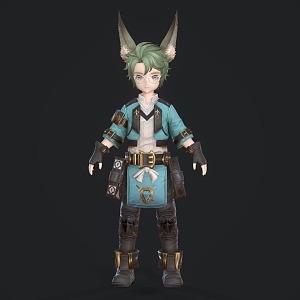 Characters 3d model