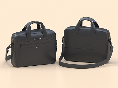 Handbag briefcase computer bag file bag 3d model