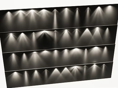 Modern Downlight Spotlight IES Spotlight Track Spotlight Floodlight Downlight Spotlight IES Spotlight File 3d model