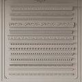 Elegant Gypsum Cornice With Intricate Patterns And Various Styles For Home Interior Decoration