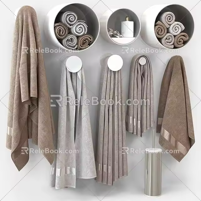 Towel 3d model