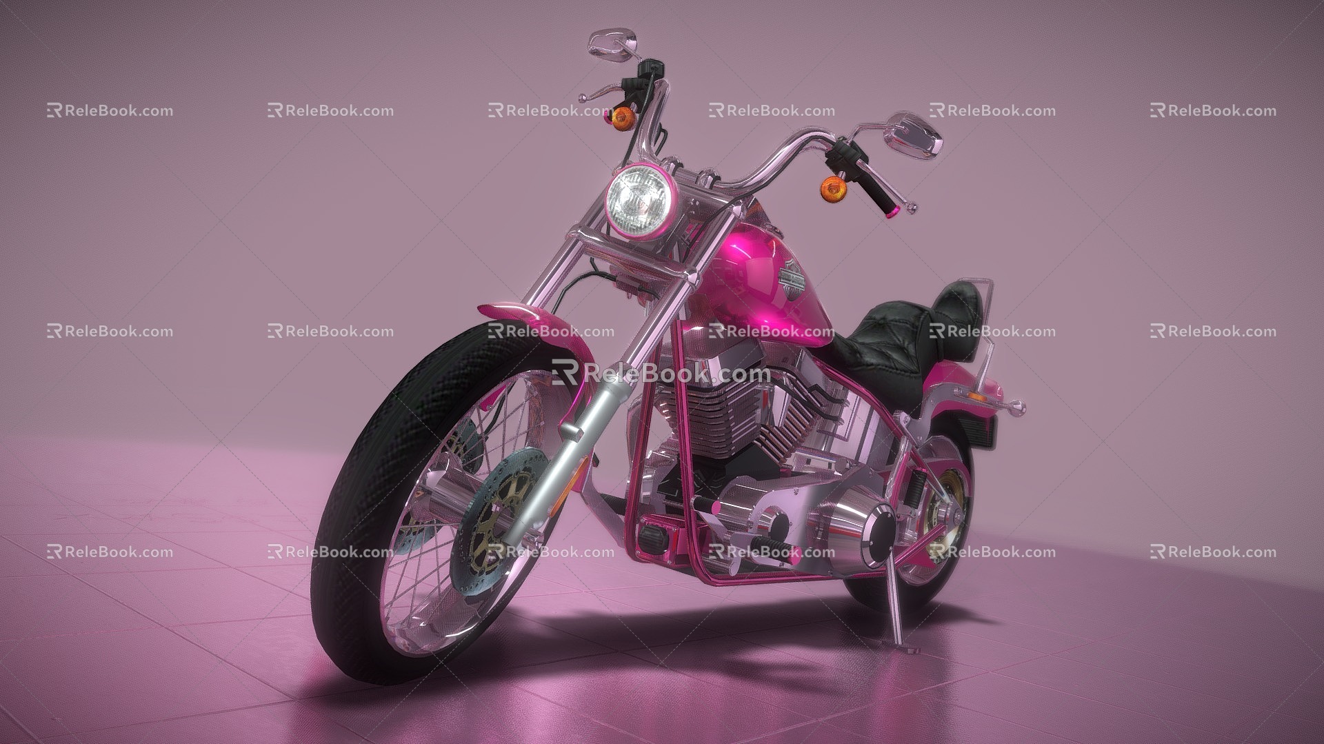 Barbie Motorcycle Motorcycle 3d model