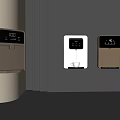 Wall Mounted Smart Water Dispensers with Digital Display in Different Colors for Daily Use