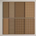 Quiet ancient wind screen partition 3d model