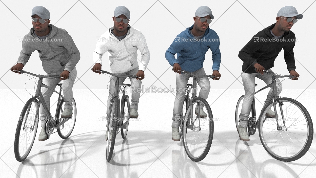 sports cycling cycling 3d model