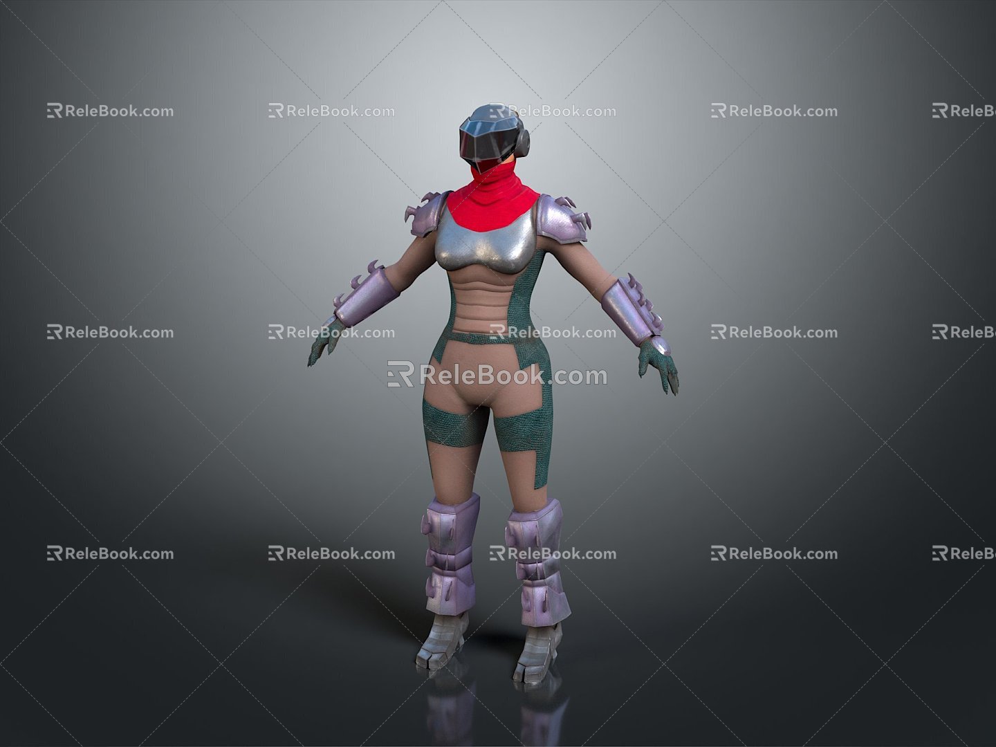 Sci-fi Beauty Cyber Beauty Sci-fi Woman Warrior Future Woman Warrior Sci-fi Lady Soldier Cyber Woman Warrior 3d model