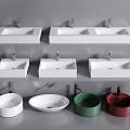 Modern wash basin wash basin wash basin table basin 3d model