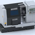 Goodway Modern CNC Lathe Industrial Machine With Control Panel And Display Screen