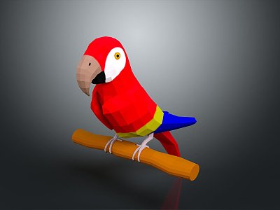 parrot xuanfeng parrot budgerigar monk parrot little sun parrot peony parrot senegal parrot 3d model