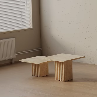 Modern coffee table 3d model