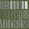 Various Stepping Stones Designs For Garden Paths With Natural Stone Patterns