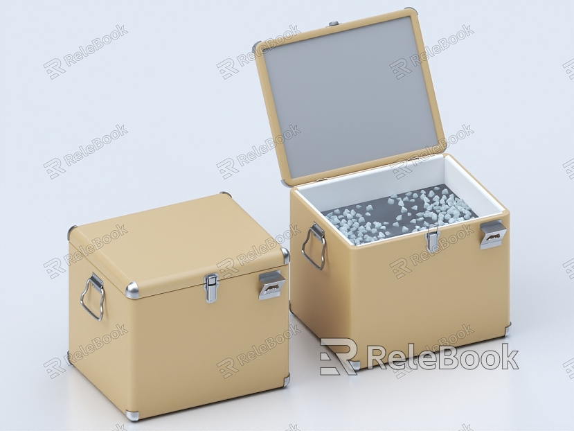 Heat preservation box heat preservation bag ice bag express box model