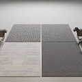 Modern Square Rugs With Textured Patterns And Neutral Colors For Home Interior Decor