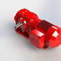 Red SEW Industrial Gearbox Equipment For Mechanical Power Transmission