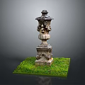 Columns Stone Columns Stone Columns Old Columns Roman Columns Roman Columns Classical Columns Greek Columns 3d model