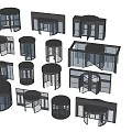 Various Modern Door And Window Designs With Different Architectural Styles