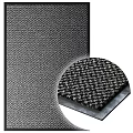 Stacked Textured Grid Floor Mats With Different Hole Patterns And Designs 3d model