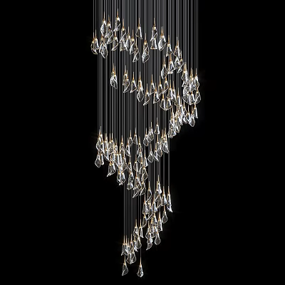 Modern chandelier 3d model