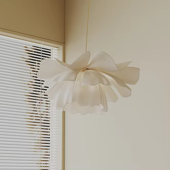 Modern chandelier 3d model