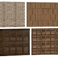 Wooden Ceiling Panel Designs With Various Wood Grain Styles For Interior Decoration