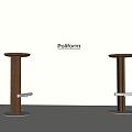 Quiet Ancient Bar Chair Bar Chair 3d model