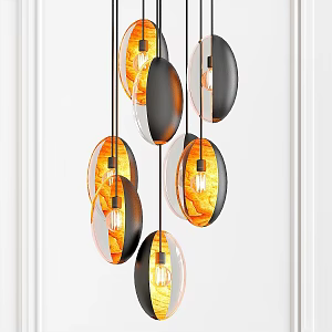 Modern chandelier Tamera Leigh 3d model