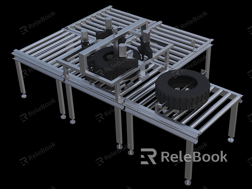 Tire QC inspection line assembly line equipment model