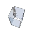 Modern Shower Head Design In Glass Enclosure With Clean And Simple Structure