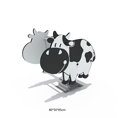 Modern Shaking Horse Cow Shaking Horse 3d model Modern Shaking Horse Cow Shaking Horse 3d model