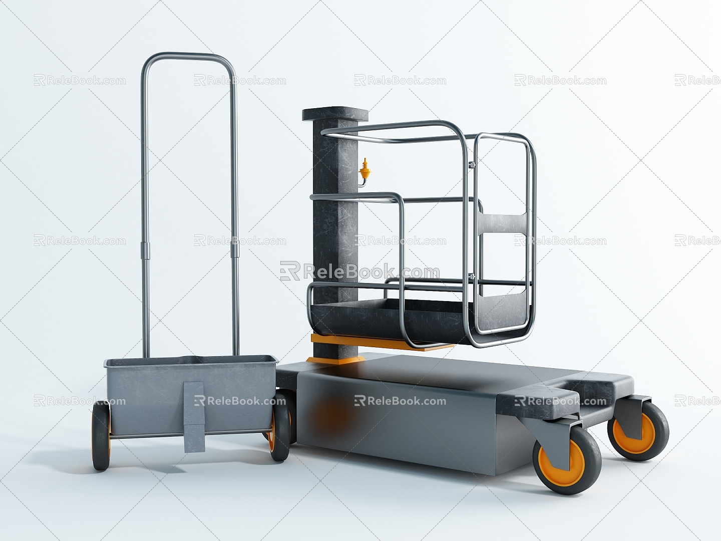 Modern Cart Tool Cart 3d model