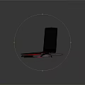 Gaming Laptop with RGB Backlit Keyboard Mouse and Mouse Pad Setup