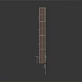 Structural Scene Components With Metal Frames Grid Panels And Support Structures