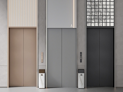 modern elevator door model