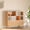Nordic Sideboard Side Cabinet 3d model