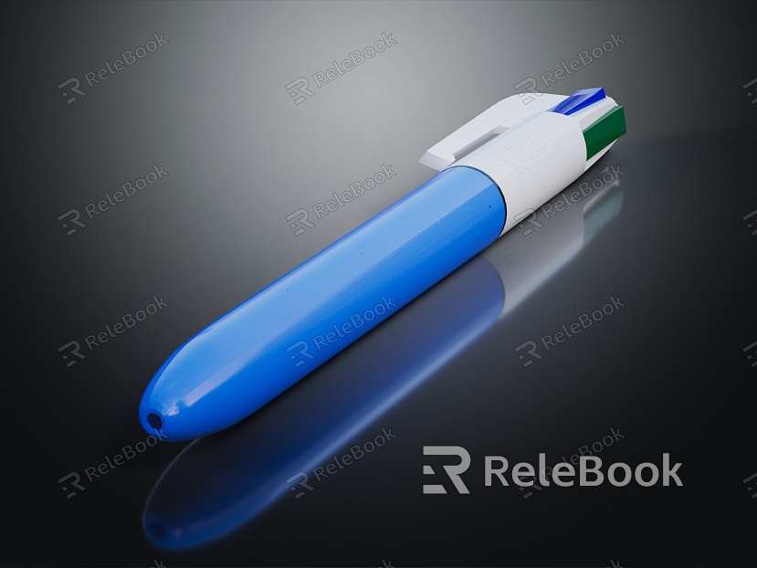 Modern Pen Four-color Pen Multi-color Pen model