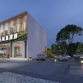Exquisite Modern Real Estate Sales Office With Residential Project Sand Table And Comfortable Negotiation Area