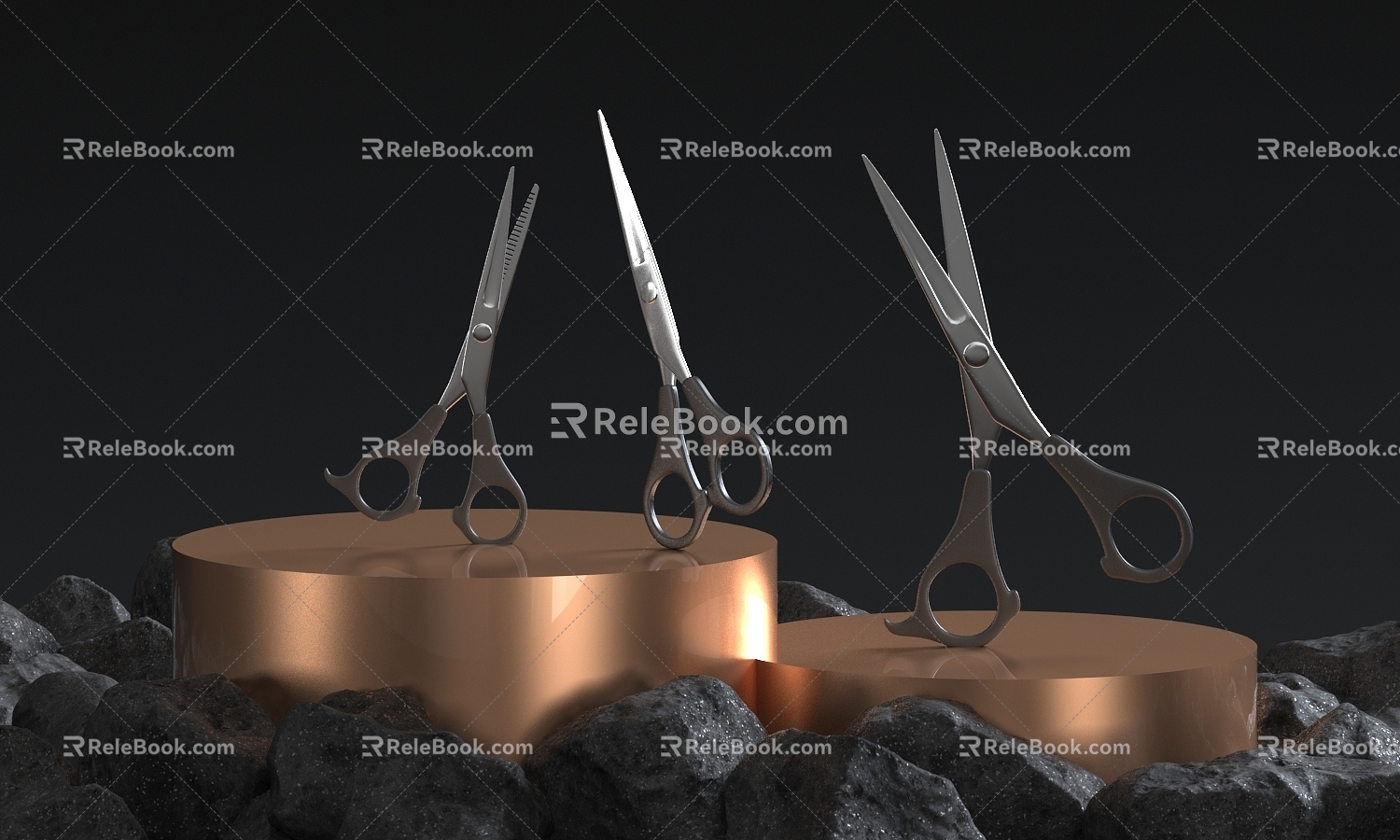 Scissors Hardware 3d model