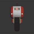 Modern Red and White Recyclable Tire with Sturdy Wheel Structure Design