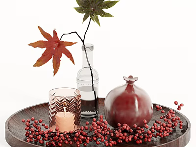 Modern vase ornaments 3d model