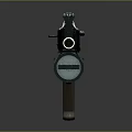 Marauder Tactical Weapon With White And Black Design Barrel And Grip