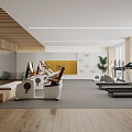 Modern Gym 3d model