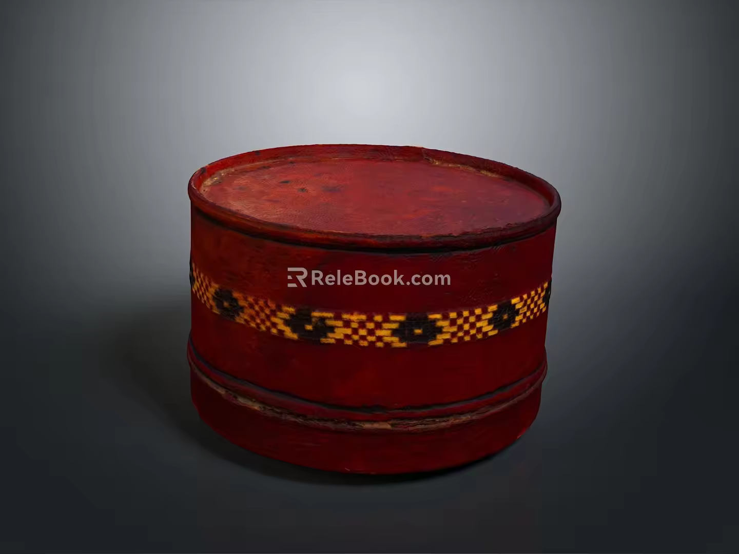 Box Iron Box Food Box Biscuit Box Small Box Container 3d model