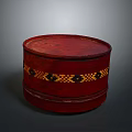 Box Iron Box Food Box Biscuit Box Small Box Container 3d model