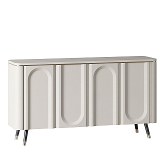 Modern chest of drawers 3d model