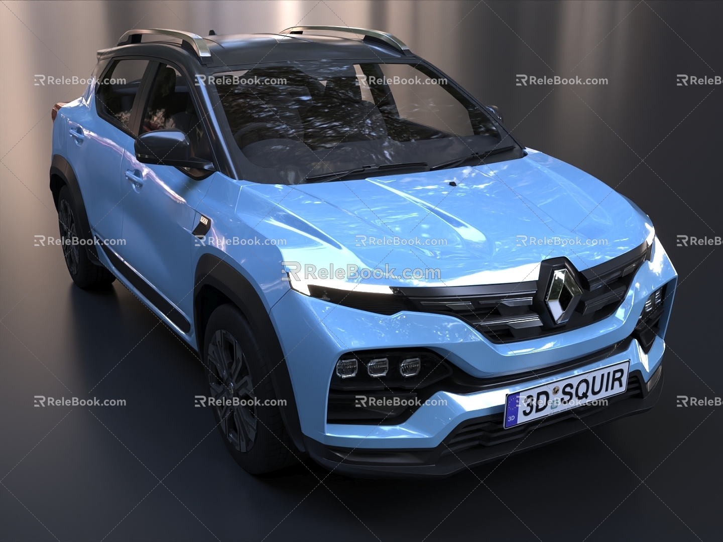 Renault car 3d model