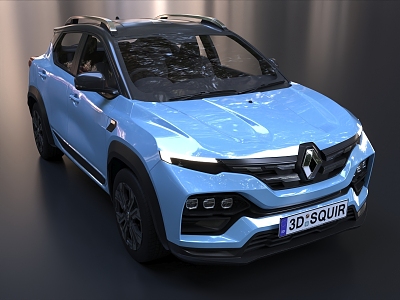 Renault car 3d model