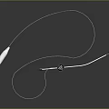 Modern Wireless Headphones and Speakers With Sleek White Silver Design and Connecting Cable