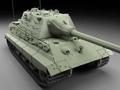 German Tank Tiger Tank Heavy Tank World War II Tank King Tiger Tank 3d model